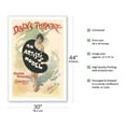 thumbnail image 2 of Daly’s Theater - An Artist’s Model - George Edwardes’ Company - Vintage Theater Poster by Julius Mendes Price c.1895 - Fine Art Matte Paper Print (Unframed) 30x44in, 2 of 4