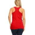 thumbnail image 4 of Women's Casual Solid Sleeveless Basic Cami Tank Top, 4 of 5