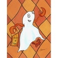 thumbnail image 1 of 11 x 15 in. Crawfish Halloween Ghost Flag Garden Size, 1 of 1
