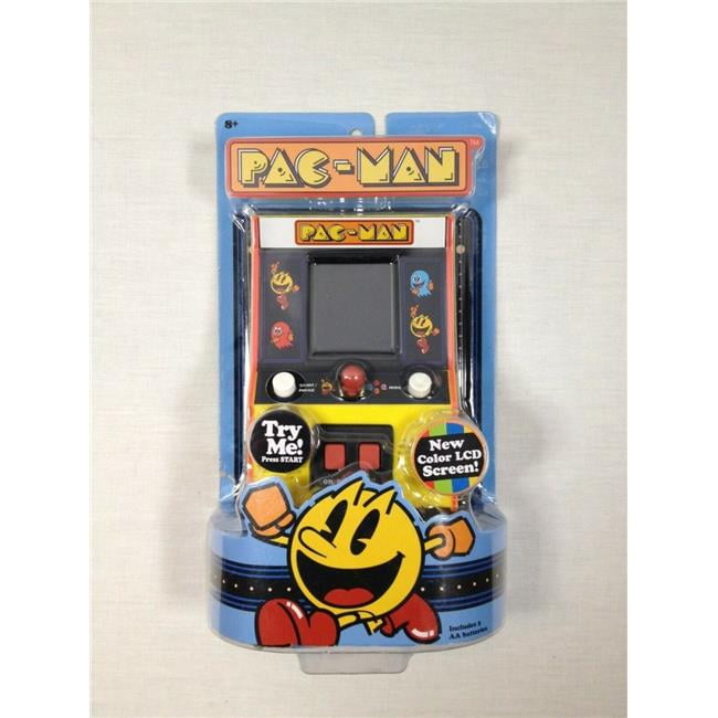 Pac-man Retro Mini Arcade Handheld Game Classic Play 2 Modes J1 for sale online 