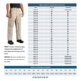 thumbnail image 5 of Propper Men's Stretch Waist Cargo Work Pant-Khaki,Reinforced knee,Relaxed fit,Expandable cargo pockets, 5 of 12
