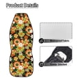 thumbnail image 6 of Uorisanigo Cute Daisy Car Front Seat Cover, Women's Auto Car Seat Covers Protector Universal Car Interior Accessories Automobile Seat Cover for Most Cars Truck Van SUV, 2 Pack, 6 of 7