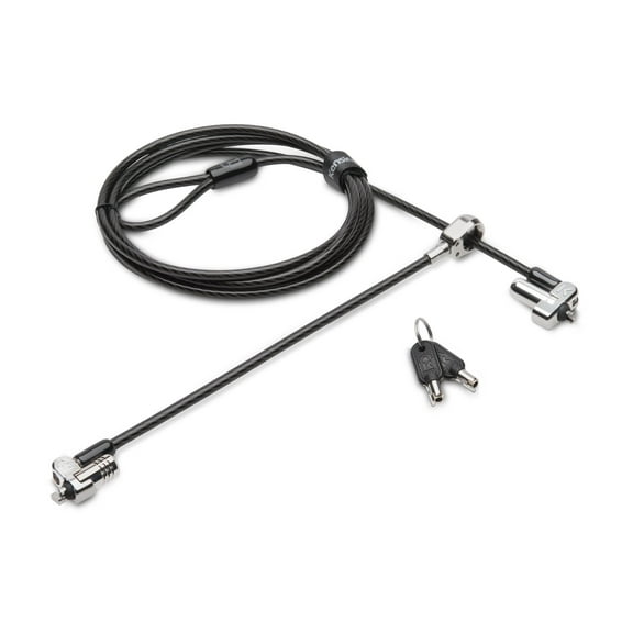 Kensington N17 Keyed Dual Head Laptop Lock for Dell Devices (k67995ww)