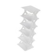 thumbnail image 2 of Luzkey Vertical Shoe Rack Corner Storage Organizer for Doorway Entryway Small Space 6 Tier, 2 of 8