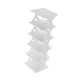 thumbnail image 2 of Zapatero vertical, zapatero de esquina estrecha, resistente, ahorra espacio, organizador de almacenamiento para armario, apartamento, pasillo, garaje, 6 niveles, 2 of 8