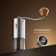 thumbnail image 2 of TGHTBA-Small Manual Coffee Bean Grinder - 6 Stainless Steel Conical Burr Hand Coffee Grinder with 16 Adjustable Setting, Double Bearing Hand Espresso Grinder, 2 of 4