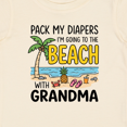 thumbnail image 4 of Inktastic Beach Vacation with Grandma Boys or Girls Baby T-Shirt, 4 of 5