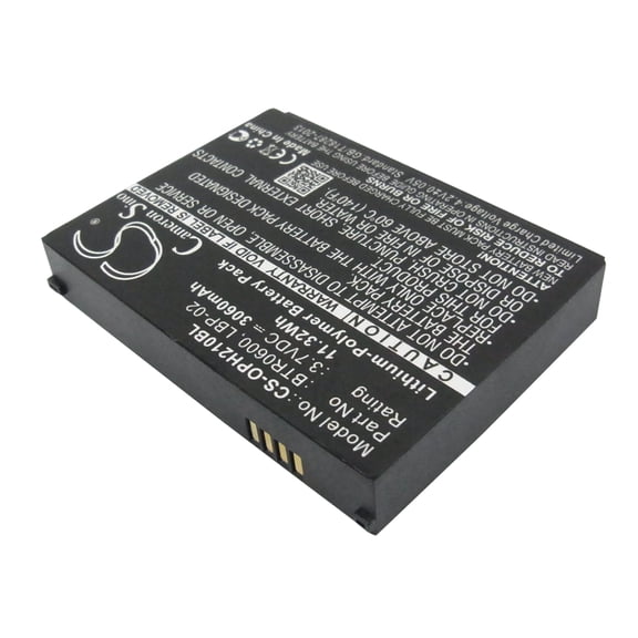 3060mAh  BTR0600 Battery Opticon H21 2, H21 2D, H21 2D Alpha, H21 2D Qwerty, H22