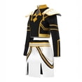 thumbnail image 3 of Halloween Popular Singers Idol Cosplay Costume, Stage Role Play Outfit Set Includes Outerwear and Skort with Accessories, Cosplay Dress Up Suit for Stage Role Play and Birthday for Adults, XS, 3 of 5
