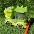 thumbnail image 4 of MesaSe Dinosaur Truck Toys for Kids 1-3, Music and Lights Crawling Toy for Toddlers, Dinosaur Toy Car, 4 of 7