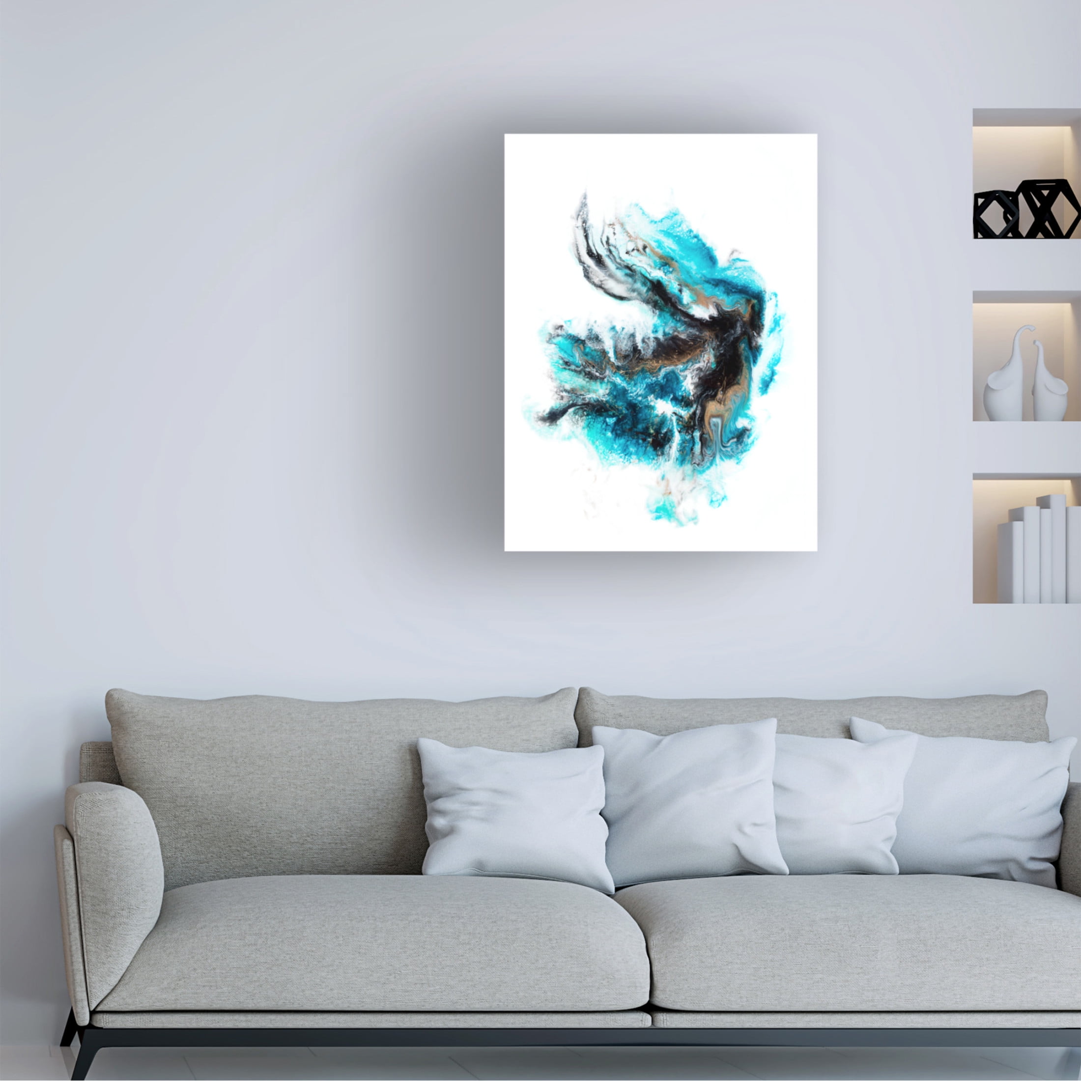 Trademark Fine Art Alyson Storms  Acropora Canvas Wall Art