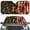 Deer Camo American Flag, variant on Xoenoiee Mushroom Leaf Pattern Car Windshield Sun Shade, Foldable Car Sunshade Cover UV Block Car Front Window Heat Insulation Protection Auto Windshield Covers Universal Fit for Truck Sedan SUV