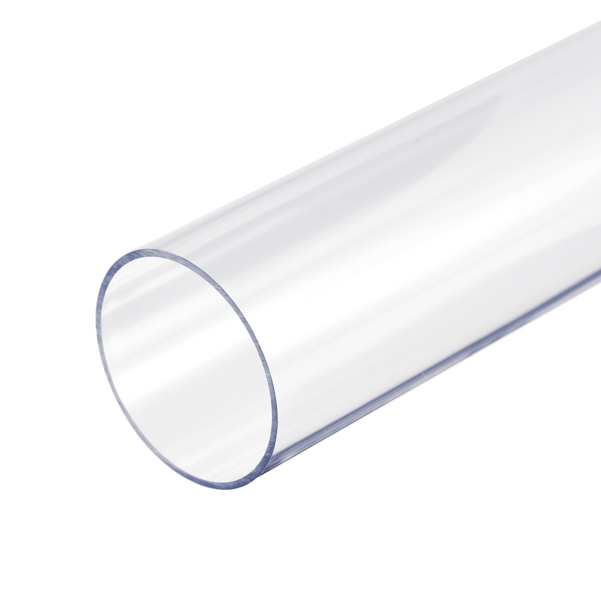 Tube Rigide Rond en Polycarbonate Transparent de 30 Mm (1,18 Pouce) Idx32  Mm (1,26 Pouce) Odx500 Mm (1,64 Ft) Longueur Tube en Plastique 