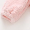 thumbnail image 4 of Bear Outfit With Footies Girls Boys Toddler Baby Boys Girls Color Cute Long Sleeves Ears Winter Keep Warm Jumpsuit Romper Pink 0 Months, 4 of 9