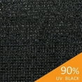 thumbnail image 2 of Shatex 90% Shade Cloth Black Sunblock Fabric Cut Edge with Free Cilps UV Resistant for Patio/Pergola/Canopy,8x15ft, 2 of 6