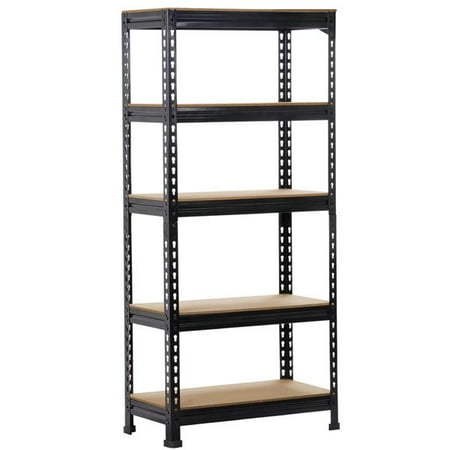 3 Shelf Audio Video Rack Yaheetech Industrial Storage Rack 59.1