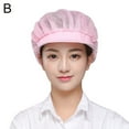 thumbnail image 7 of Ludlz Unisex Dustproof Breathable Elastic Kitchen Chef Hat Cleaner Factory Work Cap, 7 of 7