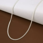 Sterling Silver Necklace Neck Chain 16/18/20/22/24inch Gift