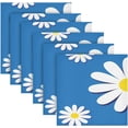 thumbnail image 6 of GZHJMY Camomiles Napkins Table Decorations Napkin Set for Gift Giving, Dining, Parties 20 x 20in, 6 of 7