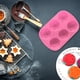 thumbnail image 4 of Naiovety Molde de flores para Fondant DIY, pudín de Chocolate, molde de silicona para manualidades, herramienta para hornear reutilizable para el hogar, Herramientas y accesorios para hornear Rosa Naiovety HA075148-01, 4 of 6