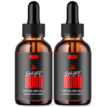 Shape Burn Drops Advanced Fitness Support All Natural Supplement 60 Servings