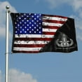 thumbnail image 3 of Cayyon EOD Master Stars&stripes Black Flag 3x5Feet Military Banner with 2 Brass Grommets, 3 of 4