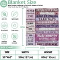thumbnail image 2 of Retirement Blanket, 50" X 60", Flannel, Lightweight, Soft, Farewell Gift for Women Teachers Nurses Mom Grandma Friend, 2 of 6