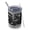 Black Cartoon Dinosaurs-1, variant on 12oz Tumblers Alphabet Dinosaur Names Chart Pattern Vacuum Insulated Stainless Steel Travel Tumbler Cups Mug with Lid and Straw for Beer,Coffee,Beverages with Cleaning Brush for Cold & Hot Drinks