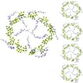 thumbnail image 4 of Enredaderas de Flores Artificiales, Decoración de Seda de 1,8 Metros, 4 Hebras de Glicina para Bodas, Impresionante Arreglo Floral Colgante para El Hogar, Ceremonias Al Aire Libre y Fondos de Fiesta., 4 of 7