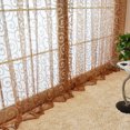 thumbnail image 1 of Toystoory Nuevo tul gasa puerta bufanda cenefas cortina transparente ventana cortinas Decoración del hogar café, 1 of 6