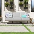 thumbnail image 2 of Homestyles Sustain Wood Outdoor Sofa in Gray, 2 of 8