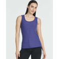 thumbnail image 2 of 5 Pack: Women's Ribbed Sleeveless Tank Top - Yoga Casual Tops, 2 of 6