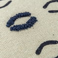 thumbnail image 5 of Donny Osmond Tribal Motif 20" x 20" Poly Pillow with Cotton Canvas Cover-Navy, 5 of 5