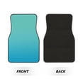 thumbnail image 2 of Disketp Teal Turquoise for Crystal Velvet Car Mats Four-Piece Set,All-Season Automotive Protection, Vehicles, Cars, Trucks, and SUVs,Anti-Slip Design, 2 of 7