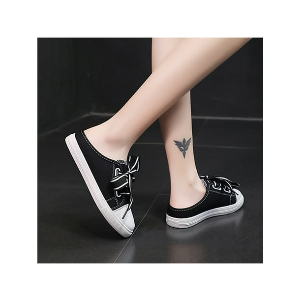 womens slip on backless sneakers