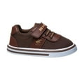 thumbnail image 2 of Beverly Hills Toddler Canvas Shoes Lightweight, Brown, Size: 7, 2 of 5