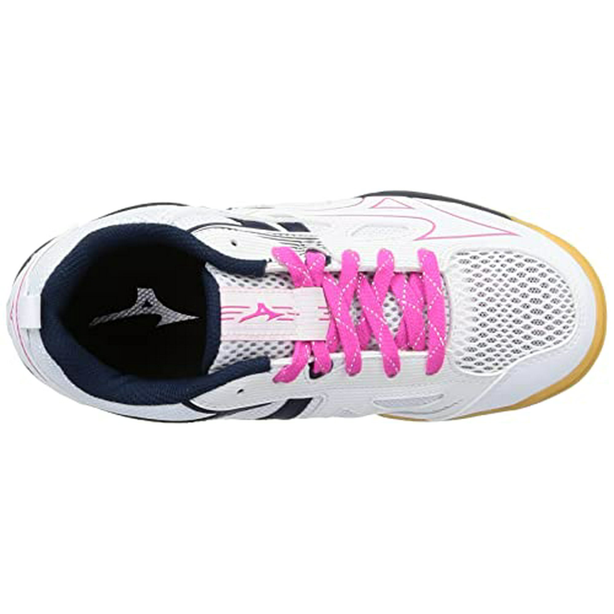 Mizuno Table Tennis Shoes Wave Kaiserburg 7 Women s White x Pink x Navy 22.5 cm 3E Walmart