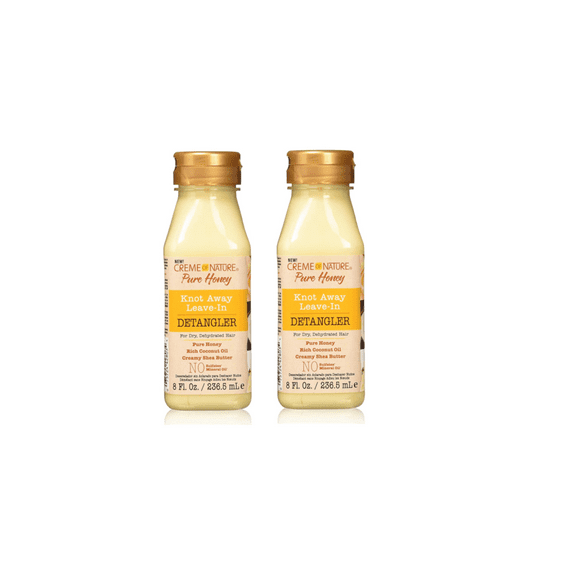 Creme of Nature Pure Honey Knot Away Leave-in Detangler Cream, 8 fl. oz(2)