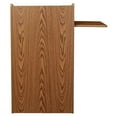 thumbnail image 3 of Oklahoma Sound Modern Wood Aristocrat Non-Sound Lectern in Medium Oak, 3 of 9