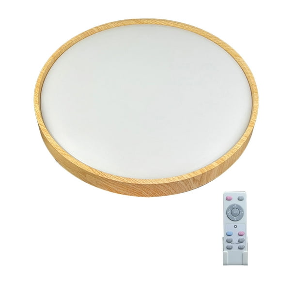Lampe de plafond LED moderne dimmable 2700k à 6500k Eye amical de la lumière ronde à distance Balcon du couloir de la chambre à distance