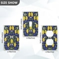 thumbnail image 2 of Light Switch Cover Switch Plate Outlet Cover Plug Cover for Electrical Toggle Switch Lemon Pattern, 2 of 6