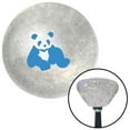 thumbnail image 1 of American Shifter  Blue Panda Bear Clear Retro Metal Flake Shift Knob with M16 x 1.5 Insert Shifter, 1 of 1
