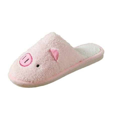 

nsendm Womens Moccasins Slippers Women Slippers Autumn And Winter Indoor Fashion Shower Robe for Women with Slippers Shoes Pink 8