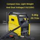 thumbnail image 4 of Inversor Welder Weldpro MIG155GSV 155A de doble voltaje 110/220 V, 4 of 9