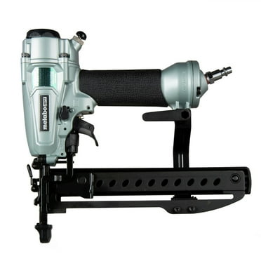 Metabo HPT Pro Finish Stapler, Pneumatic, 18 Gauge, 1/4-Inch Narrow Crown Staples, 1/2-Inch up to 1-1/2-Inch Staple Length, All-Metal Key Component Construction, Air Duster, Belt Hook (N3804A5)