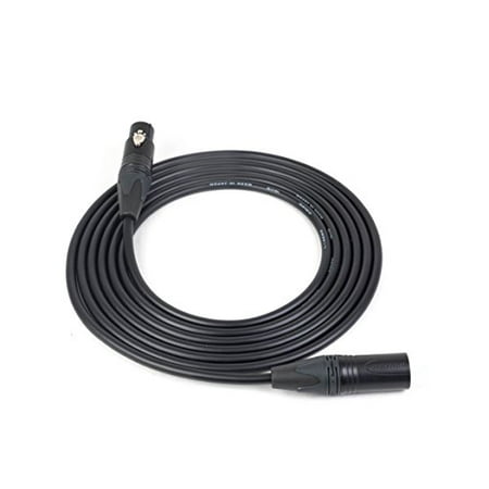 Canare L 4e6s Star Quad Bulk Microphone Cable Black 50 Foot Sweetwater