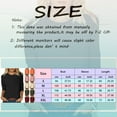 thumbnail image 3 of Youmylove Tshirts Womens Tops Casual Loose Fit Crewneck T-Shirts Cute Solid Color Three Quarter Length Tunic Tops, 3 of 5
