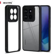 IBMRS [Anti-Scratch Double Coating] For Xiaomi 14pro Case, Translucent Shockproof Phone Cover (Camo Black)