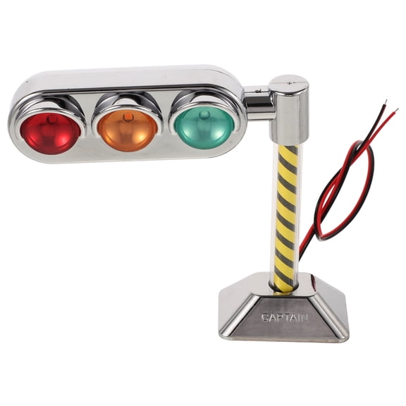 OFFIGAM Multi-Color LED Interior Traffic Signal Light Decor for Table, Home, Office, Party Decoration