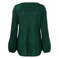 thumbnail image 5 of Vedolay Womens Fashion Long Sleeve Button Down Coat Knit Cardigan Coat 2023 Green,3XL, 5 of 5